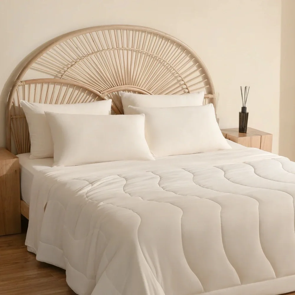 Rest Evercool Full Queen Snow Ivory Cooling Comforter for Hot Sleepers